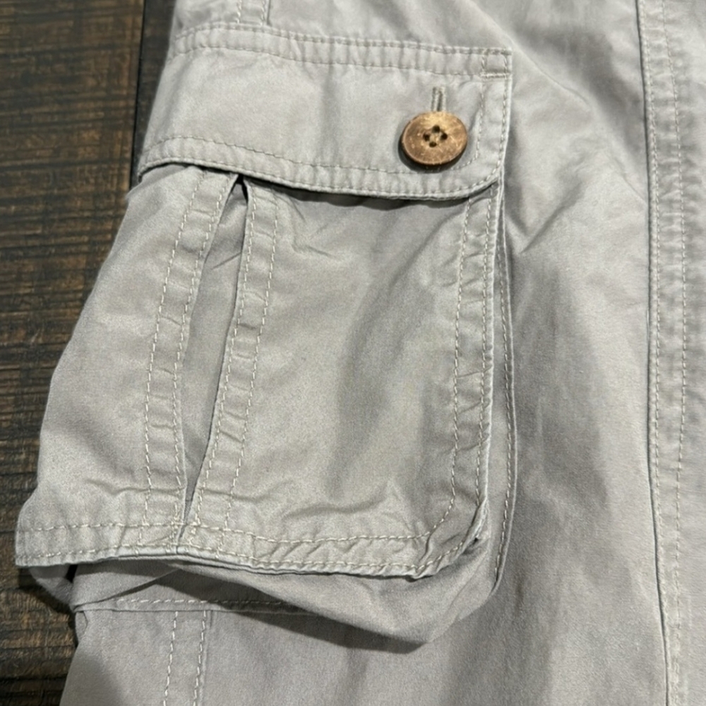 Patagonia Organic Cotton Cargo Pants 8 Light Gray - Picture 5 of 8